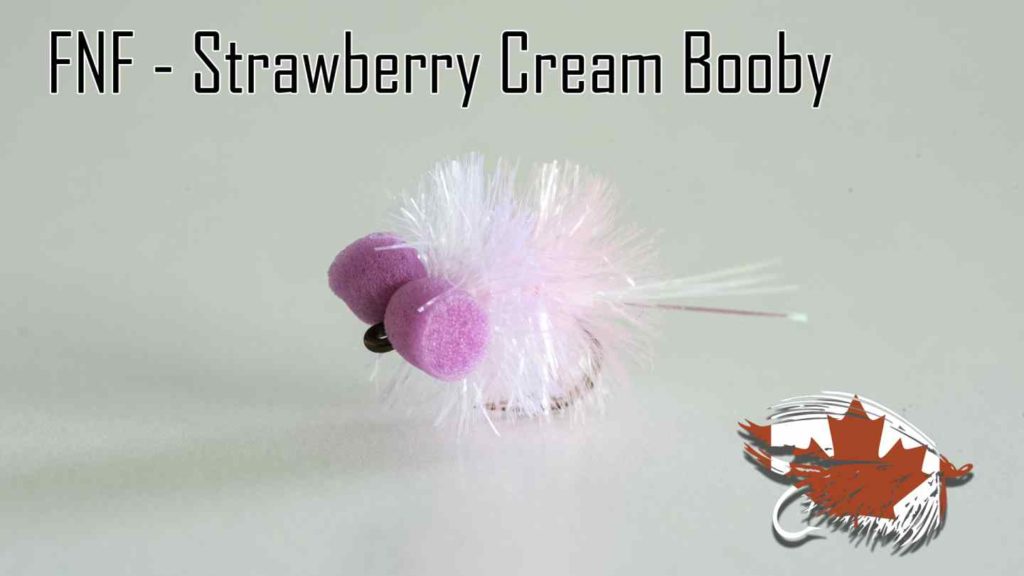Friday Night Flies - Strawberry Cream Booby Fly