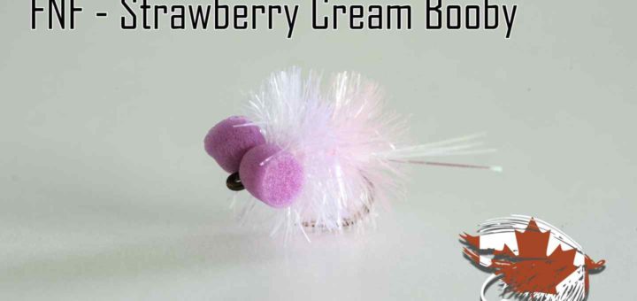 Friday Night Flies - Strawberry Cream Booby Fly