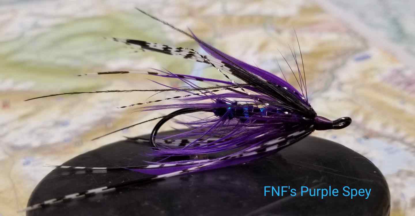 Friday Night Flies - FNF Purple Spey