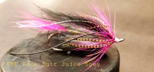 Friday Night Flies - Pink Butt Juice Spey