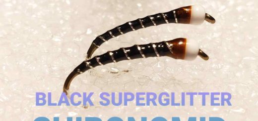 Black Superglitter Chironomid